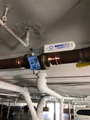 Copper pipe repair and valve work for Backflow Testing in Massena