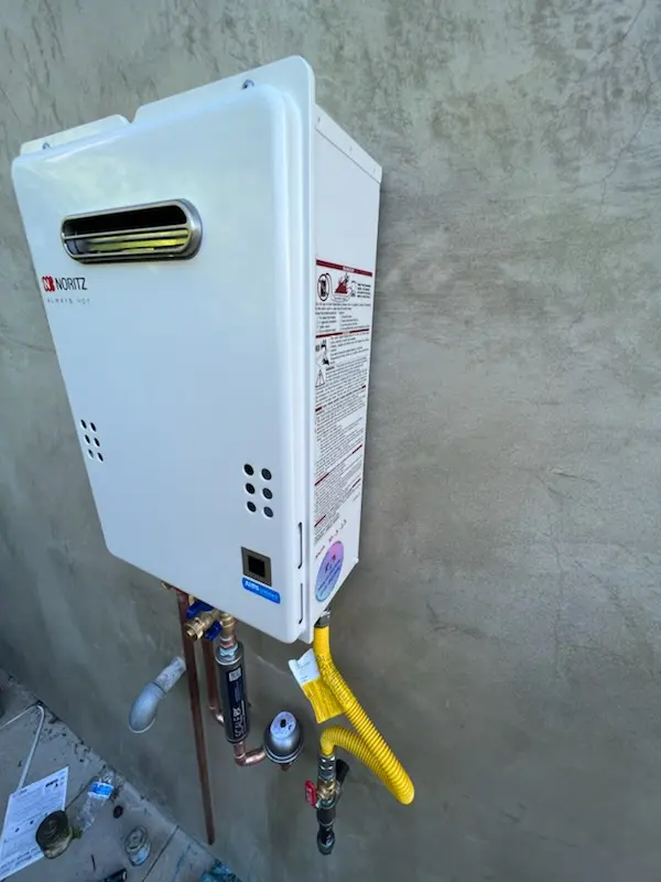 Tankless water heater installation for Massena homes